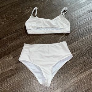 White bikini